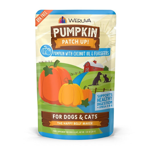 Weruva Pumpkin with Coconut Oil and Flaxseed Pouch - BlackPaw - For Every Adventure