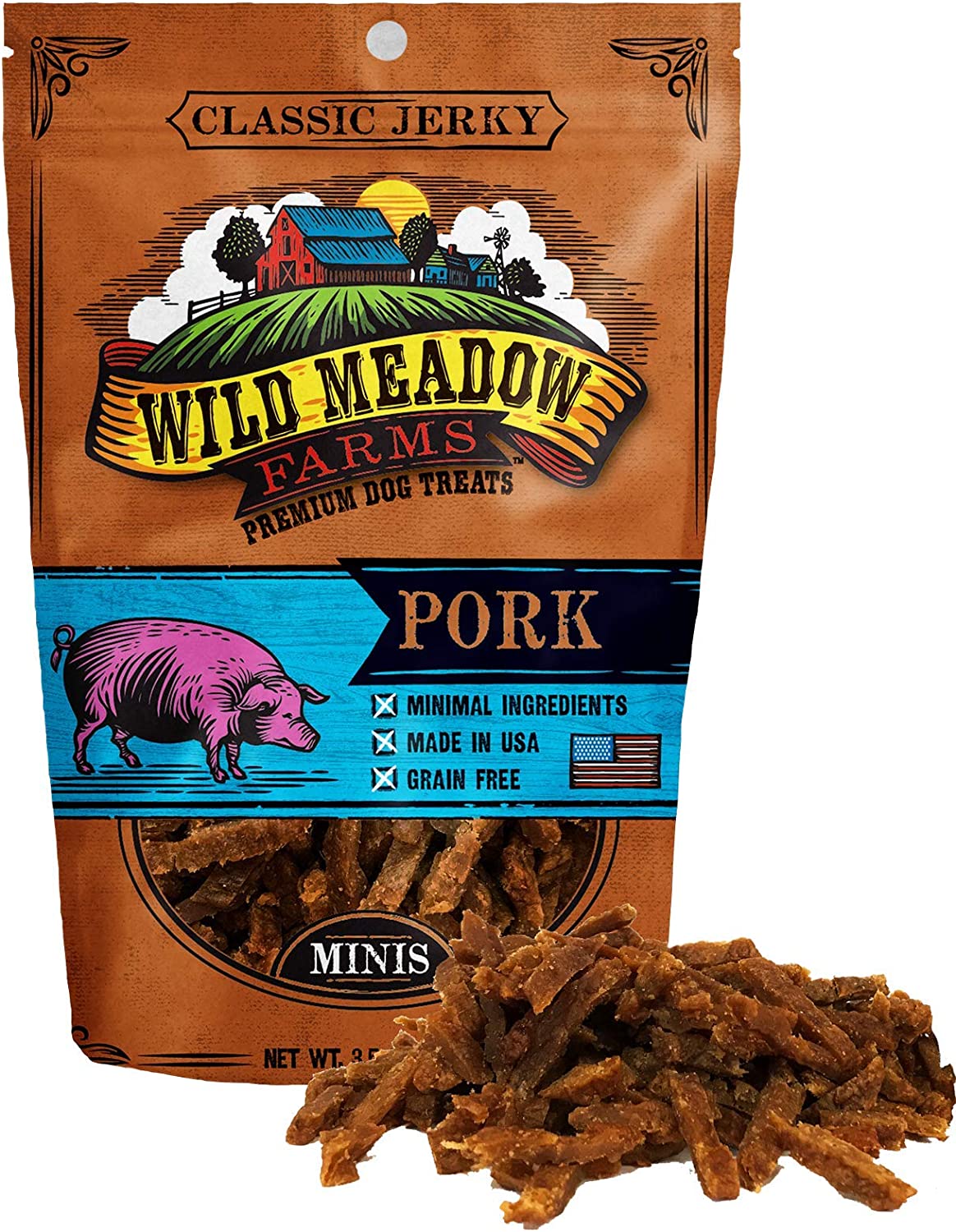 Wild Meadow Minis 3.5oz Pork - BlackPaw - For Every Adventure